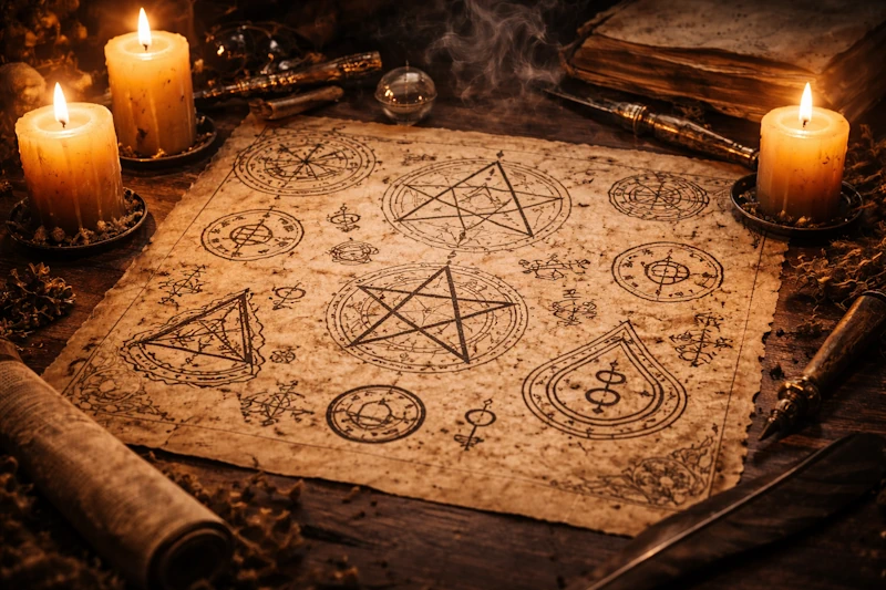 Sigils seals and symbols used in black magic practices